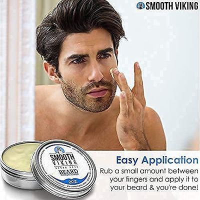 Vikings Beard Conditioner for Men - Ultimate Care for Silky Smooth Beard and Mustache, Softener with Leave-In LotionCream (2 Oz)