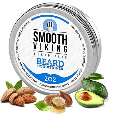 Vikings Beard Conditioner for Men - Ultimate Care for Silky Smooth Beard and Mustache, Softener with Leave-In LotionCream (2 Oz)