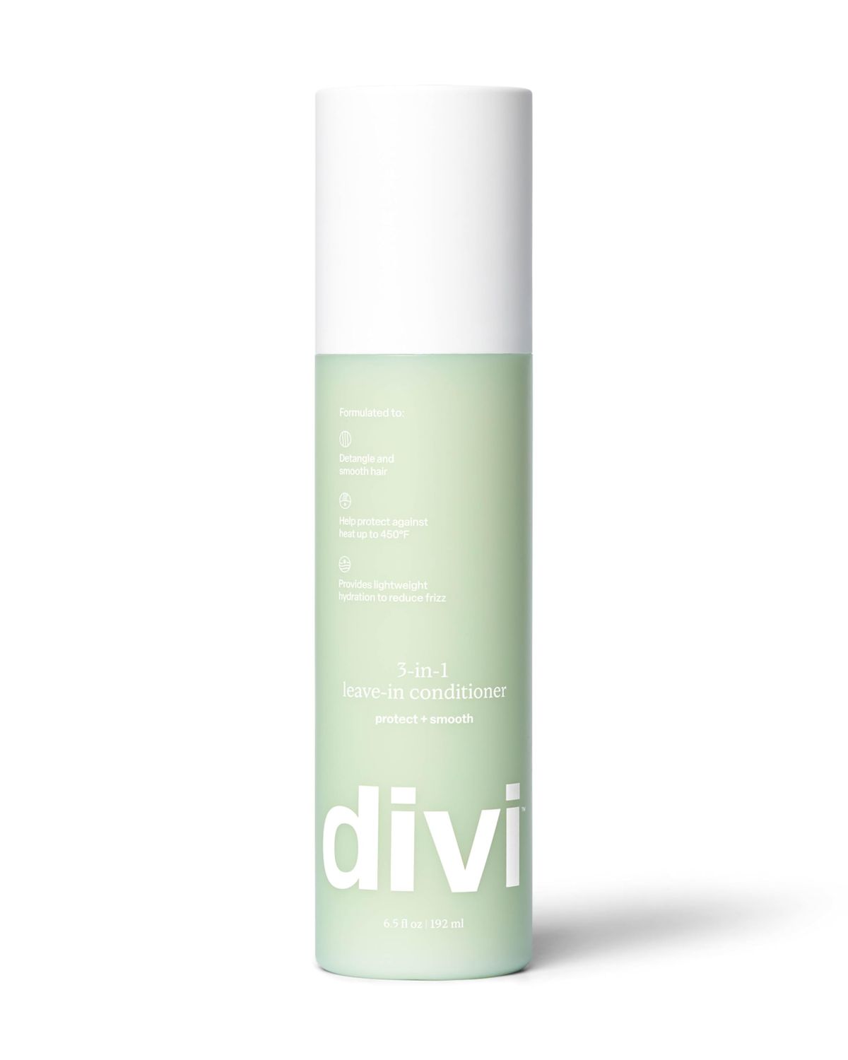 Divi 3-in-1 Leave-In Conditioner - Lightweight Formula to Detangle and Hydrate Hair While Protecting Against Heat - 6 Fl Oz