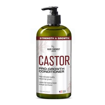 Hair Chemist Castor Pro-Growth Conditioner 33.8 oz. - Nourishing Conditioner with Castor Oil