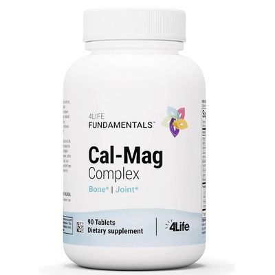 4Life Cal-Mag Complex - with Calcium, Magnesium, Vitamin D, and K - 90 Tablets