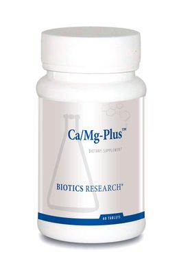 Biotics Research CaMg-Plus Calcium Magnesium Supplement with Parathyroid, Aids in Bone and Dental Health, Muscle Relaxation, Supports Cardiovascular Health, Thyroid Support 60 Tablets