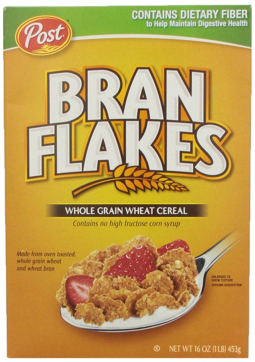 Post Bran Flakes Cereal, 16 oz