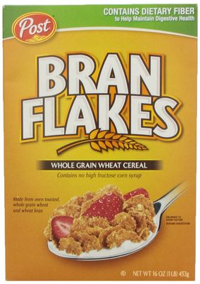 Post Bran Flakes Cereal, 16 oz