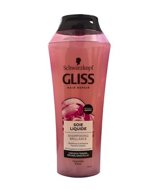 Schwarzkopf Gliss Hair Repair With Liquid Keratin Liquid Silk Shampoo For Brittle, Dull Hair 250Ml