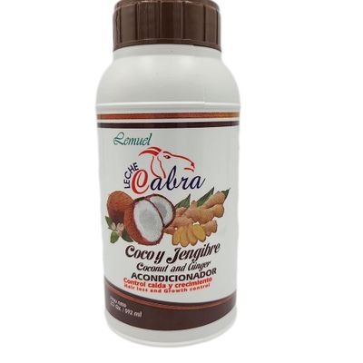 Lemuel Leche Cabra Coconut and Ginger Conditioner For Hair Loss 20oz