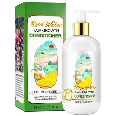 Rice Water Conditioner with Rosemary - Biotin Caffeine for Women&#39;s Hair Loss Thinning