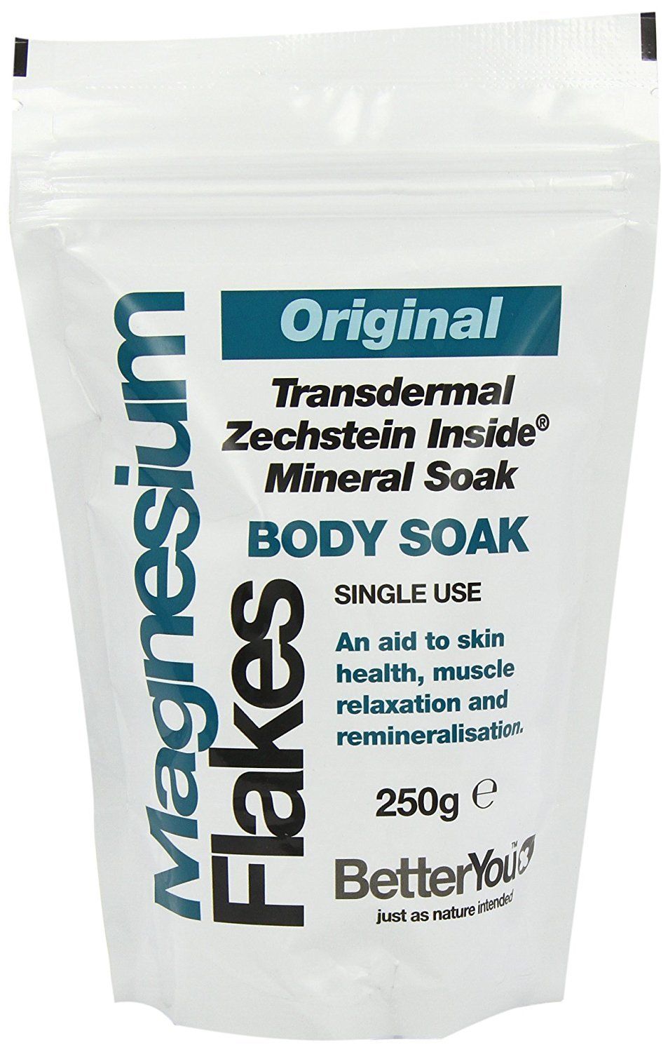 BETTER YOU Magnesium Flakes Body Soak 250g (PACK OF 2)