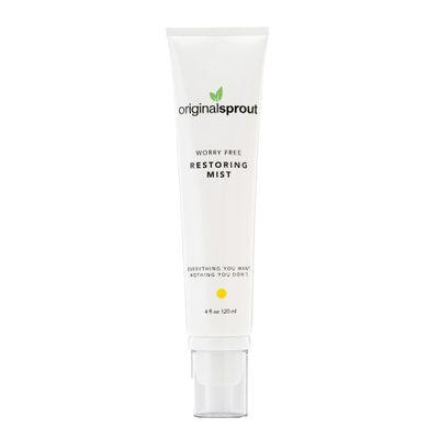 Original Sprout Worry Free Restoring Mist Leave-In Conditioner Treatment for All Hair Types, 4 oz. Bottle