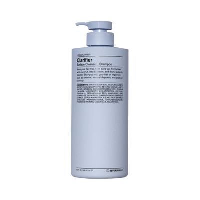 J Beverly Hills Blue Clarifier Purifying Shampoo with Coconut Oil to Hydrate Hair, (32 Oz)