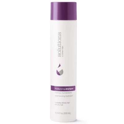 GREAT CLIPS Solutions Moisturizing Shampoo, 10oz Repairs Restores Damaged Hair For Dry, Coarse, or Curly Hair