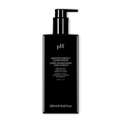 pH PURE HAIR Smooth Perfect Anti-Frizz Conditioner Enriched with Monoi Oil Magnolia Extract Intense Hydration Shine Sulfate-Free, Safe for Color-Treated Hair 8.45 Oz