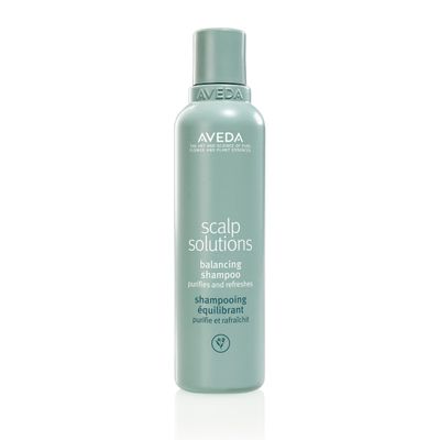 Aveda Scalp Solutions Balancing Shampoo Gentle Purifying Shampoo for All Hair Types Removes Pollution Build-Up, Improves Scalp Hydration 94 Naturally Derived, 6.7 Fl Oz
