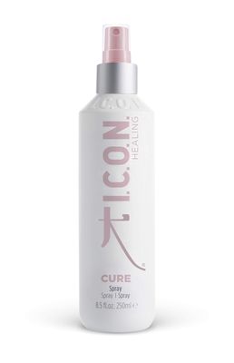 K I.C.O.N. I.C.O.N. Cure Replenishing Spray, Instant Detangling Treatment, Strengthens Dry Damaged Hair, Conditions Softens All Hair Types, 8.5 oz