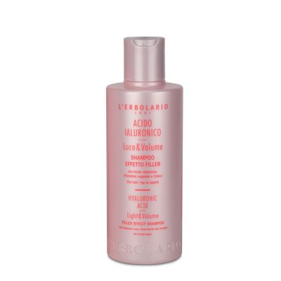 L&#39;Erbolario Hyaluronic Acid Filler Effect Shampoo - Effective Treatment To Moisturize Hair - Cleanser For All Hair Types - Retains Water For A Filler Effect - Restores Softness With Coconut - 6.7 Oz