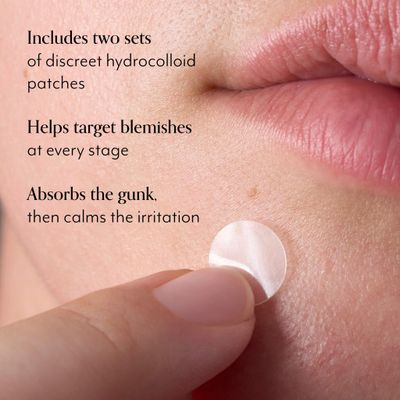 Bliss Clear Genius Blemish Patches - Salicylic Acid Zinc for Fast Relief Prevention, Clarifying Spot Treatment - 1 Pack