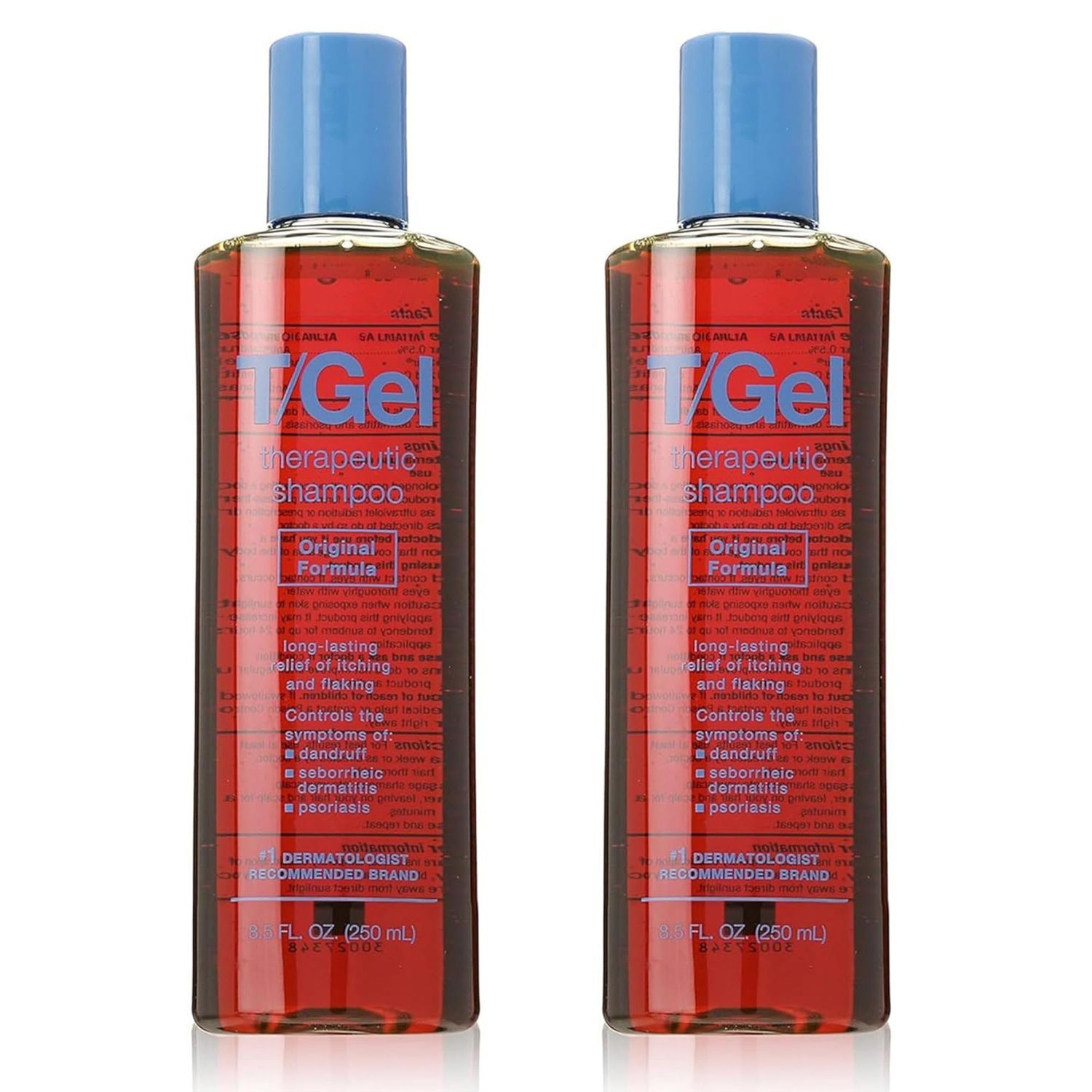 babaPACK TGel Therapeutic Anti-Dandruff Shampoo, Original Formula, 8.5 Oz (Pack of 2)