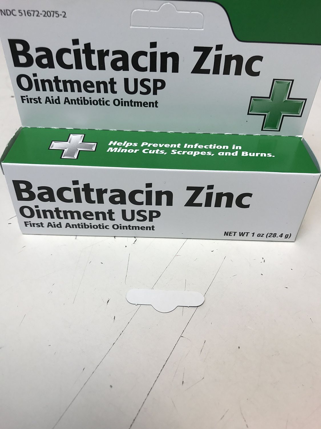 Taro Bacitracin Zinc Ointment 1oz (Pack of 2) - White - Ointment - Antiseptic Ointments