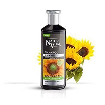 Hair Shampoo Henna Black - Colour and Shine - 300 Ml Natural Organic
