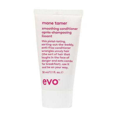 EVO Mane Tamer Smoothing Conditioner - Cleans, Smooths, Strengthens Hair - Reduces Frizz - Travel Size, 30ml 1.1 Fl Oz