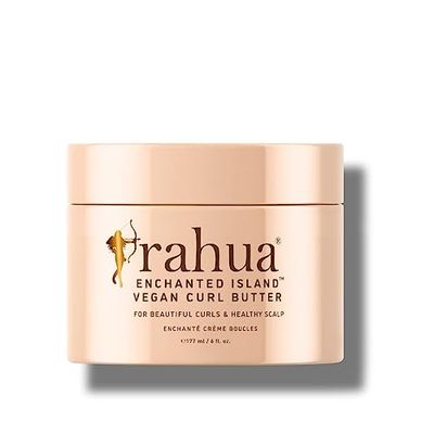 Rahua Enchanted Island Vegan Curl Cream Butter, 6 Fl Oz, Curly Hair Products for Scalp Care Hair Care, Leave In Styling Cream for Frizz Control, Nourishing Natural, Plant-Based Derived Ingredients