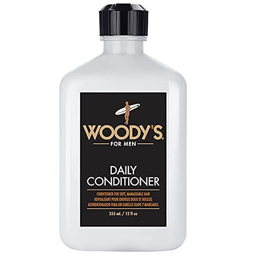 Woody&#39;s Daily Conditioner for Men, 12 Fl Oz (Pack of 1)