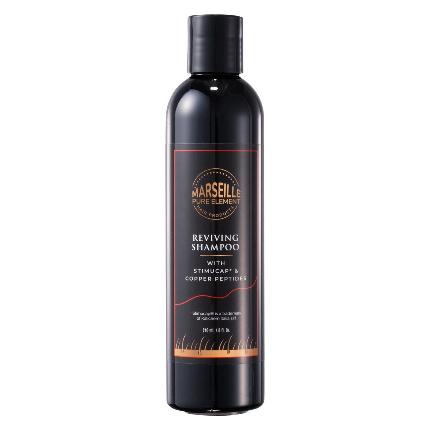 Marseille Pure Element Reviving Shampoo With Stimucap Copper Peptides Hair Regrowth Shampoo