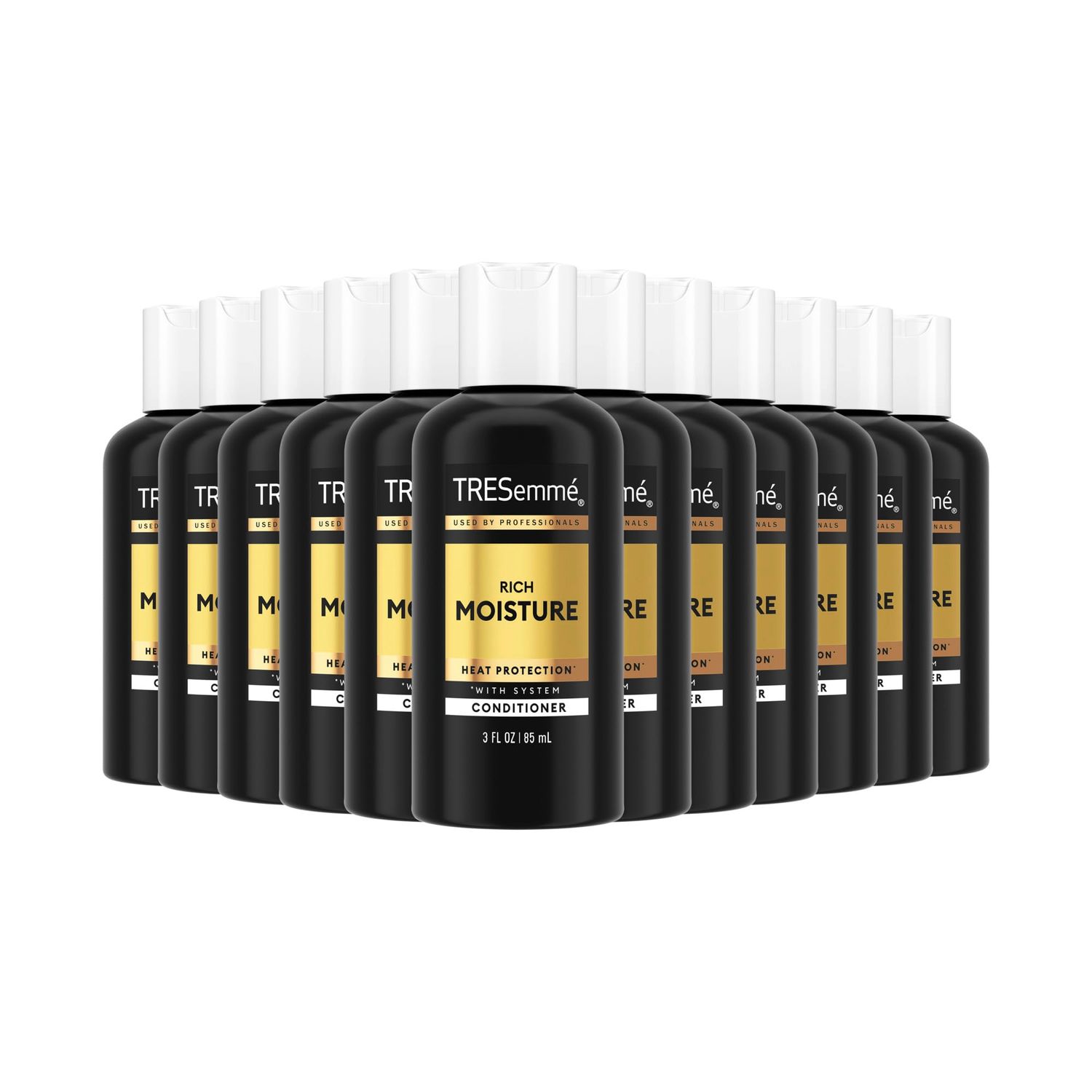 TRESemm Rich Moisture Hydrating Conditioner 12 Count for Dry Hair Formulated With Pro Style Technology 3 oz Fl Oz