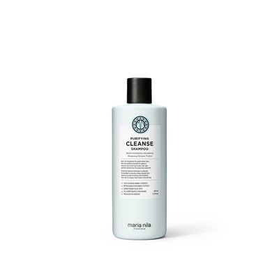 Maria Nila Purifying Cleanse, Shampoo 11.8 Fl Oz, Deep Cleansing, Removes Build-up Residue, Peppermint Aloe Vera Refresh and Condition Hair Scalp