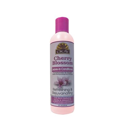OKAY Cherry Blossom Leave In Conditioner, 8 Fluid Ounce