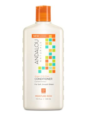 Andalou Naturals Argan Oil Shea Moisture Rich Conditioner, 11.5 Ounce