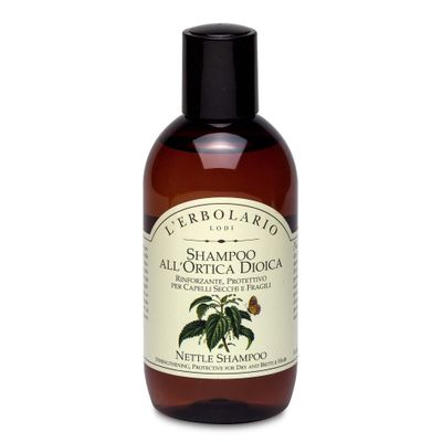 L&#39;Erbolario Nettle Dioica Shampoo - Leaves Hair Volumized - Promotes Strong Roots and Ends - Protects Hair from Climate Damage - Suitable for Dry and Fine Hair - Paraben and Silicone Free - 6.7 oz