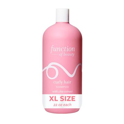 Function of Beauty Curly Hair Shampoo, 22 oz - Formulated with Chia Extract to Define and Shape Curls, Sulfate Free, Customizable Haircare