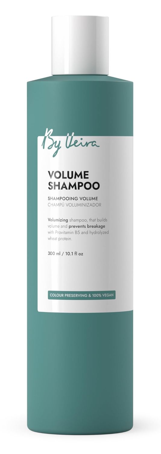 By Veira, Volume Shampoo 10.1 Fl Oz, Provitamin B5Wheat protein Builds Volume Prevents Breakage, Colour preserving, 100 vegan SulphateSilicone free