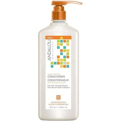 Andalou Naturals Argan Oil Shea Moisture Rich Conditioner, 32 Fl Oz