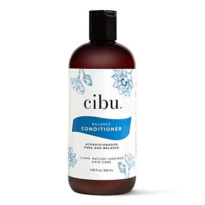 CIBU Balance Conditioner 30063 Nutrient-Rich Formula Moisturizes, Strengthens Repairs Dry Hair Sulfate-Free For All Hair TypesTextures Gentle For Daily Use for Clean, Healthy Shine 11.83oz