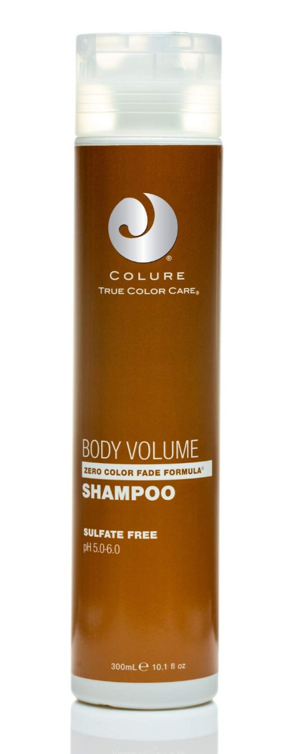COLURE Body Volume Shampoo repairs dry, damaged tresses and strengthens color-treated hair.