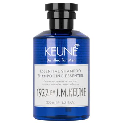 1922 by J.M. Keune Essential Shampoo, Multi-Use Cleanser, Beard Wash Body Wash for Men, 8.5 Fl Oz