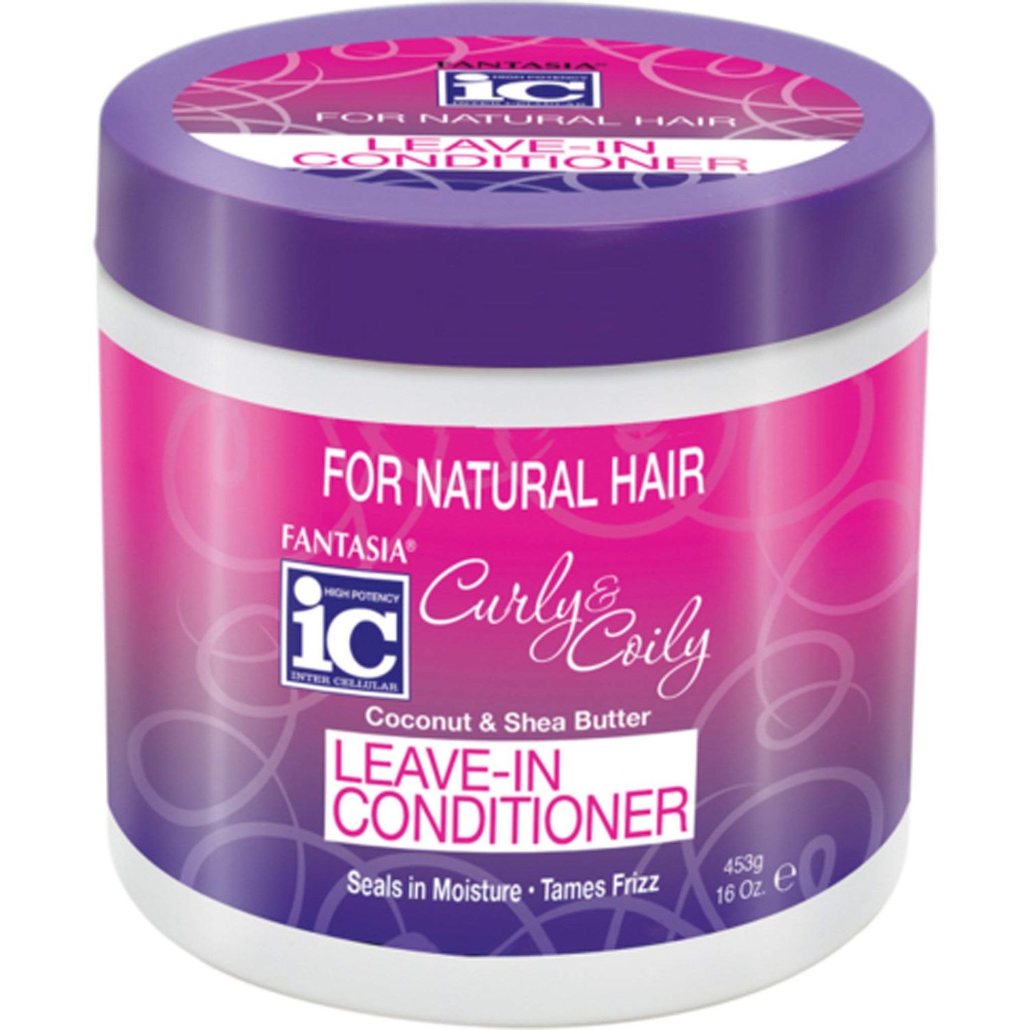 Fantasia Curly Coily Leave-in Conditioner, 16 Ounce
