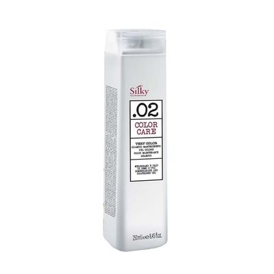 SILKY Technobasic .02 Color Care Shampoo - Organic Color Treated Hair Shampoo - Color Vibrancy Protecting Shampoo for Dry Hair - Helps Protect Hair Maintain Vibrant Color - 250ml8.45oz
