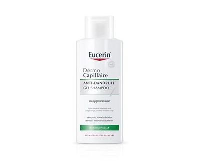 Eucerin Dermo Capillaire Anti-dandruff Gel Shampoo for Sensitive Greasy Scalp for Women, 250ml by Eucerin