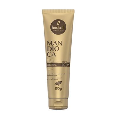 Haskell - Linha Mandioca - Leave In Hidratante Capilar 150 Gr - (Cassava Collection - Hair Moisturizer Leave In Net 5.29 Oz)