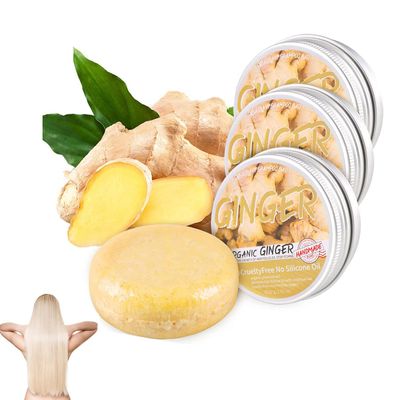 3PCS Ginger Hair Growth Shampoo, Anti Hair Loss Natural Organic Shampoo