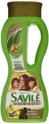 Savile Shampoo with Aloe Pulp Argan OilShampoo Con Pulpa De Sabila Y Aceite De Argan