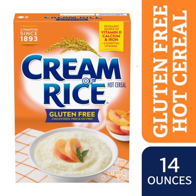 Cream of Rice Gluten Free Hot Cereal, 14 Ounce (Pack of 12)