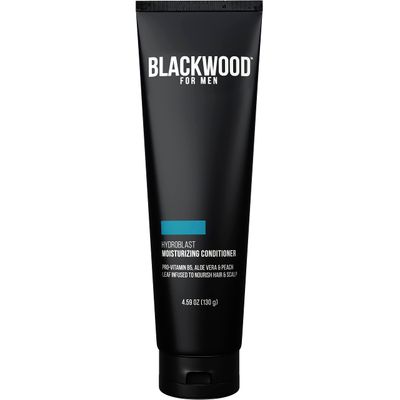 Blackwood For Men HydroBlast Moisturizing Conditioner - Deep Treatment for Damaged Dry Hair - Natural Vegan Formula for Curly Coarse Hair - Sulfate Free, Paraben Free, Cruelty Free (4.59 Oz)