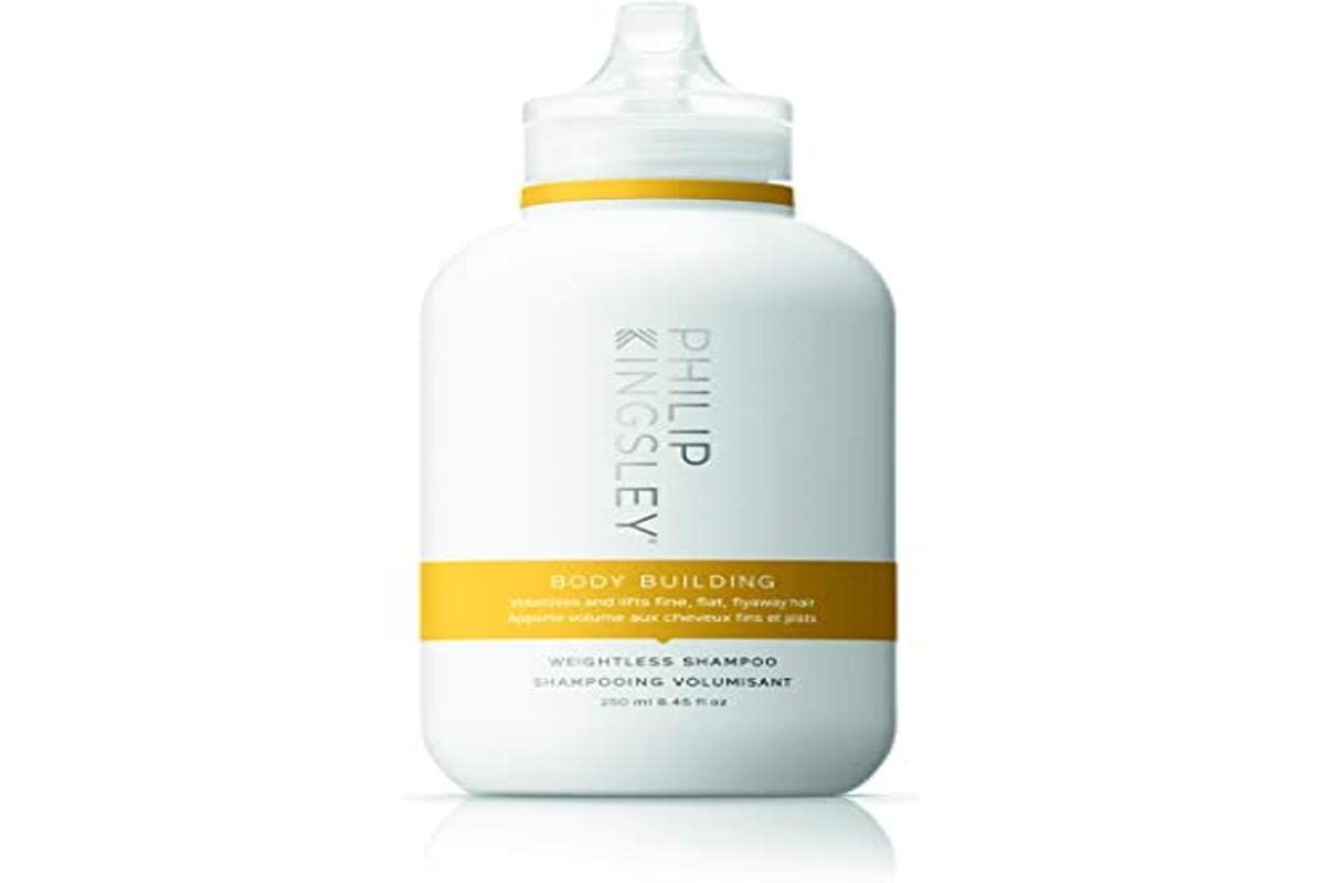 PHILIP KINGSLEY Body Building Weightless Shampoo Volumizing Shampoo for Fine, Limp, Flat, Flyaway Hair Hydrates, Thickens, Lifts and Adds Volume and Shine 8.4oz