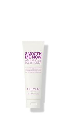 ELEVEN AUSTRALIA Smooth Me Now Anti-Frizz Conditioner - Hydrating Formula for Dry, Frizzy Hair, Reduces Flyaways, Enhances Smoothness, Sulfate Paraben Free - 1.7 Fl Oz