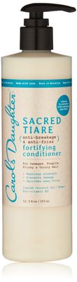 Carol&#39;s Daughter Sacred Tiare Anti-Breakage Anti-Frizz Fortifying Conditioner, 12 Ounce