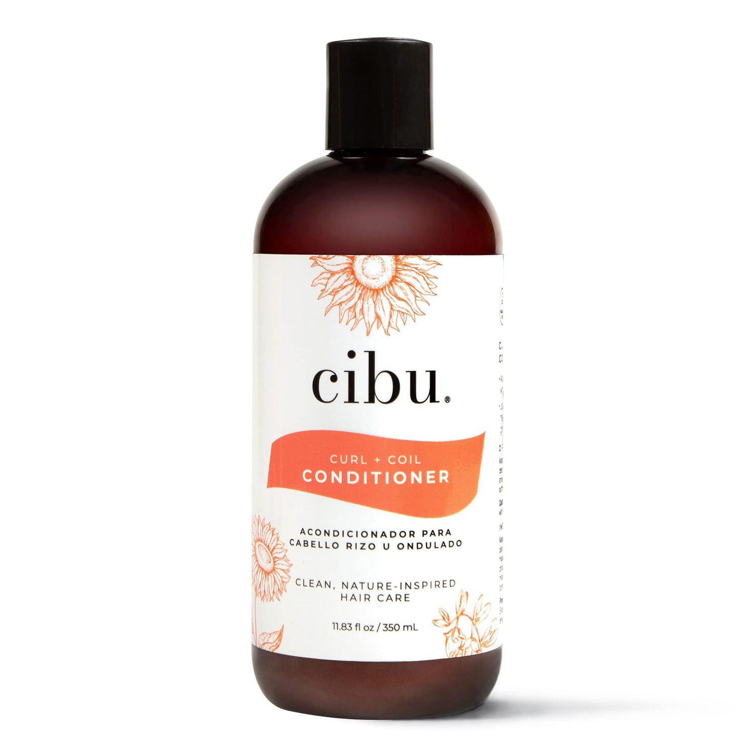 CIBU Curl Coil Conditioner Cleanses, Hydrates, Revitalizes, Detangles Preserves Natural Curl Coil for Frizz-Free Smooth Manageable Hair (Conditioner, 350ml)